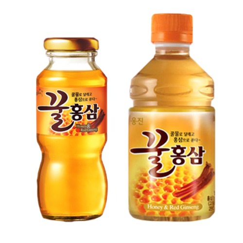 [웅진] 꿀홍삼 2종 180ml/280ml 온장고음료음료수
