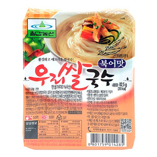 [칠갑농산]우리쌀국수 북어맛 x 6개