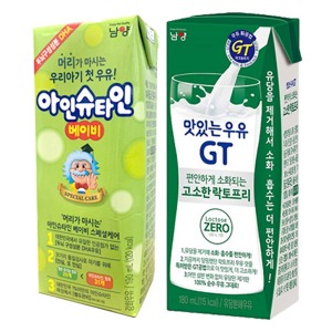 [남양] 맛있는우유GT 2종모음 아인슈타인 락토프리 멸균우유