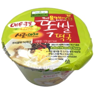 [칠갑농산]똑쌀떡국 매운국물 x 4개음료수