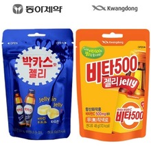 비타500 젤리/박카스맛 젤리 2종 소박스 캔디 어린이과자