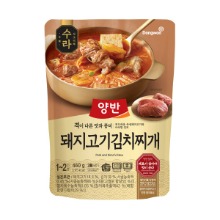 [동원] 양반 숙성 돼지고기 김치찌개 460g 낱개