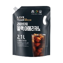 태웅 라이브타임 블랙 아메리카노 2.1L음료수