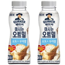 [롯데]퀘이커 마시는오트밀 오트&amp;우리쌀 50g x 1개 낱개음료수